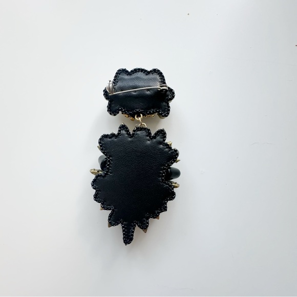 Handmade crystal brooch - Picture 6 of 6